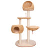 Integrated Multi Layer Solid Wood Cat Climbing Rack