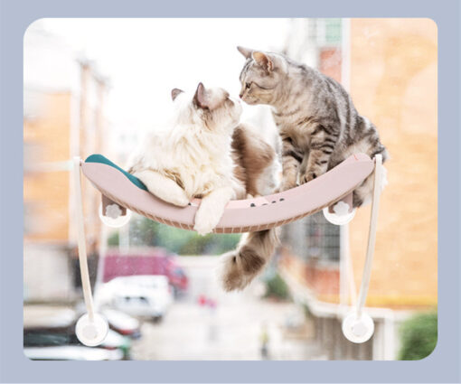 Creative Window-mounted Cat Hanging Hammock Nest