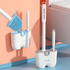 Multifunctional Soft Rubber Toilet Cleaning Brush