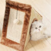 Cat Scratching Climbing Frame Enclosed Cave Bed