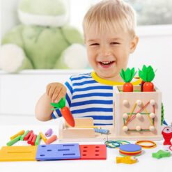 Multifunctional Building Blocks Intelligence Box Toy