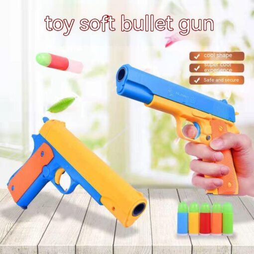 Children's Semi-automatic Gun Shooter Outdoor Toy
