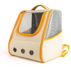 Transparent Breathable Space Capsule Pet Backpack
