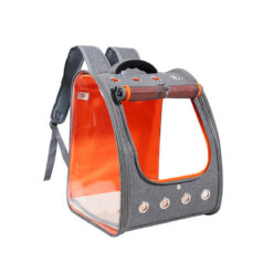 Adjustable Transparent PVC Pet Carrier Backpack
