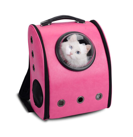 Adjustable Transparent Space Capsule Pet Carrier Backpack