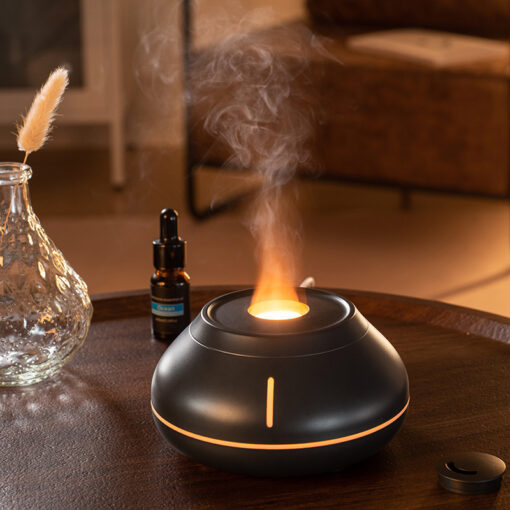 Creative Desktop Colorful Simulation Flame Aroma Diffuser