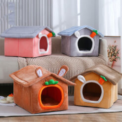 Foldable Waterproof Soft Cozy Pet Bed Nest