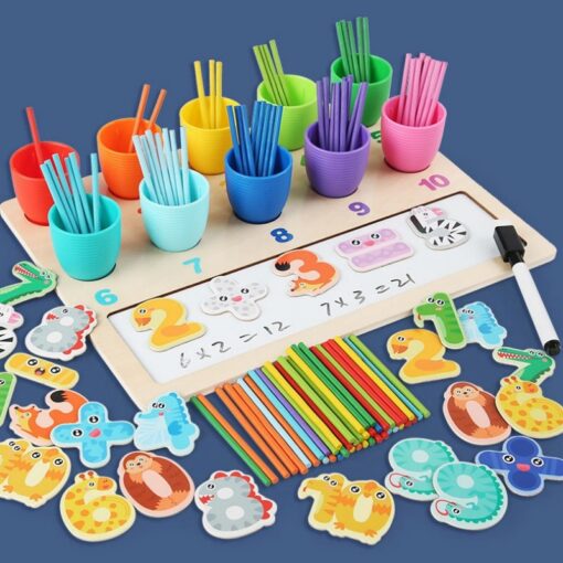 Children's Mathematics Teaching Aids Color Matching Toy