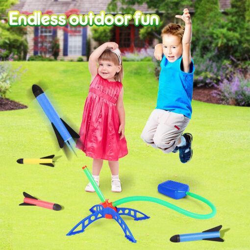 Children's Outdoor Rocket Launcher Games Toy