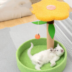 Interactive Cat Climbing Grinding Claws Teasing Toys