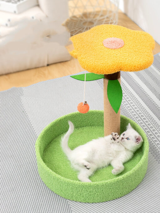 Interactive Cat Climbing Grinding Claws Teasing Toys