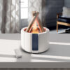 Simulated Flame Aromatherapy Desktop Humidifier