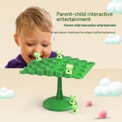 Interactive Jenga Frog Balance Tree Educational Toy