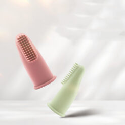 Anti-bite Silicone Pet Teeth Cleaning Finger Toothbrush