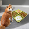 Portable Silicone Pet Food Dispensing Licking Mat