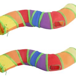 Collapsible S-shaped Cat Tunnel Self-hey Educational Cat Toy