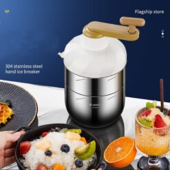 Portable Stainless Steel Household Food Grade Ice Crusher
