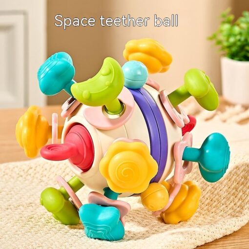 Space Teether Hand Ball Baby Molar Training Toys