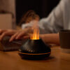 Portable Colorful 3D Flame Aroma Diffuser Humidifier