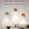 Creative Magnetic Bedside Punch-free Wall Lamp