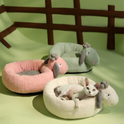 Lamb Shape Universal Deep Sleep Cat Pet Bed