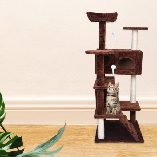 Luxury Villa Cat Climbing Scratching Frame Toys