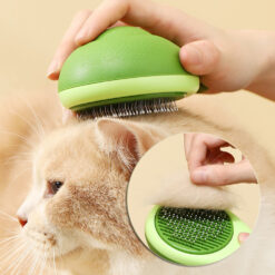 Avocado Shaped Pet Grooming Hair Remover Comb Brush