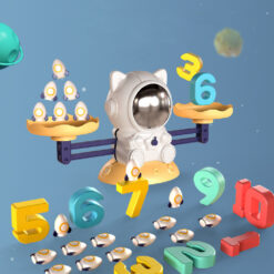 Interactive Space Shuttle Educational Balance Math Toy