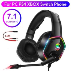 3D Sound Effect Noise Canceling Gaming Headphones
