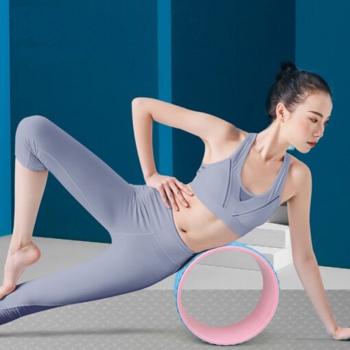 Durable Lightweight Yoga Wheel Roller Fitness Exercise