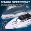 Electric RC Shark Boat Vehicles Waterproof Swimming Toy