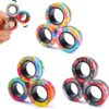 Magnetic Rotatable Ring Anti-stress Decompression Toy