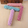 Interactive Striped Cotton Rope Pet Chew Toy