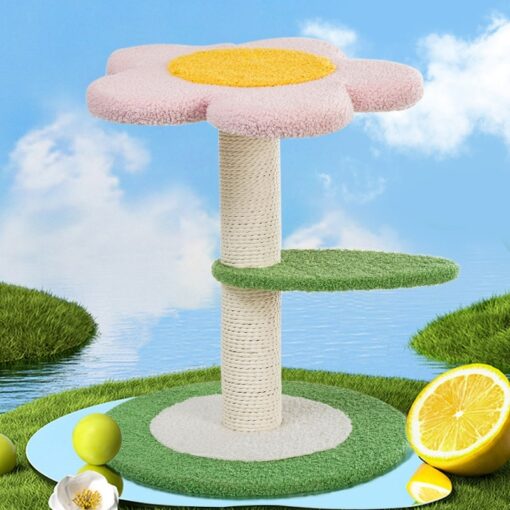 Multi-layer Sunflower Cat Climbing Frame Nest Tree