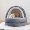 Creative Cat House Beds Sofa Mats Plush Ball Toy