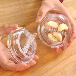 Multifunctional Transparent Small Kitchen Garlic Chopper