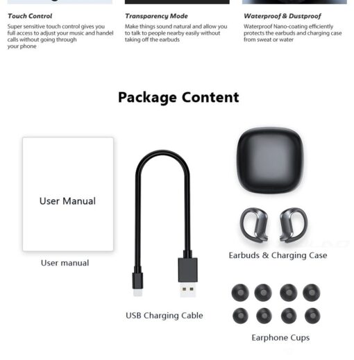 Ergonomic Digital Display Noise Reduction Bluetooth Headset - Image 6