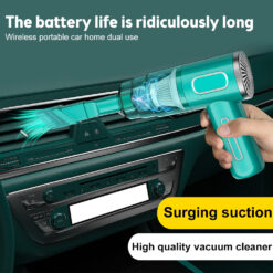 Portable Handheld Wireless Car Vacuum Cleaner