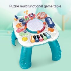 Multifunctional Early Educational Activity Table Music Toy