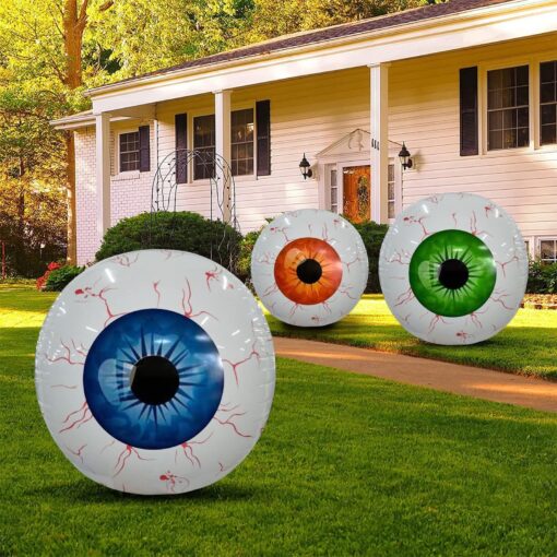 Inflatable Outdoor Round Halloween Eyeball Balloon