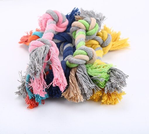 Interactive Cotton Rope Pet Knot Chew Toy