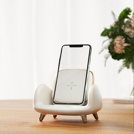 Wireless Cute Sofa Chair Fast Charger Phone Holder - Image 2