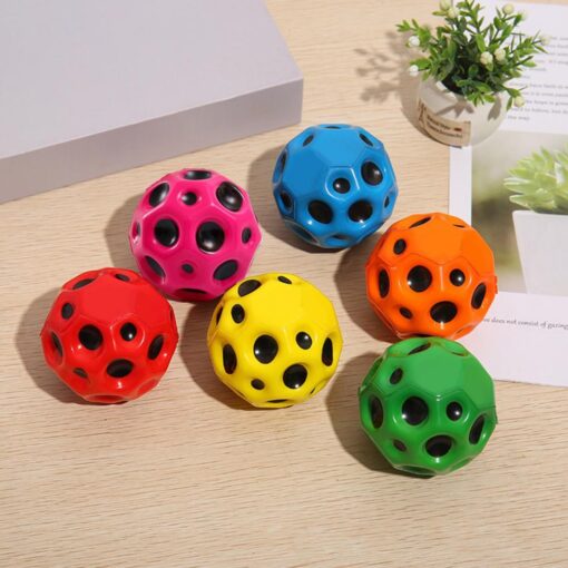 Interactive PU Foam Elastic Hole Ball Slow Rebound Toy