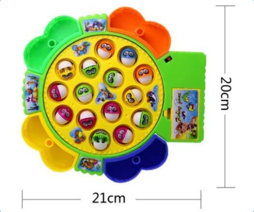 Electric 360° Rotation Children's Fishing Musical Toys