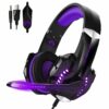 Wireless Head-mounted USB Wired Gaming Headsets