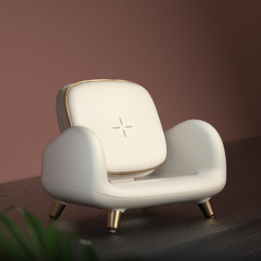 Wireless Cute Sofa Chair Fast Charger Phone Holder - Image 3