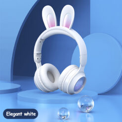 Foldable Wireless Luminous Rabbit Ear Headphones
