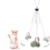 Funny Elastic Bouncing Cat Stick Door Hanging Toy