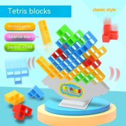Interactive Jenga Balance Building Blocks Game Toy