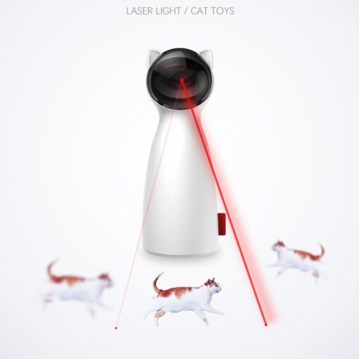 Creative Funny Smart Automatic Cat LED Laser Toy